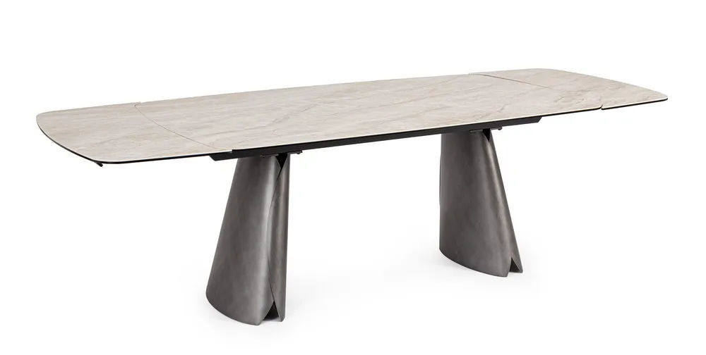 BIZZOTTO Rozkládací jídelní stůl CILE světlý 180-260x100 cm