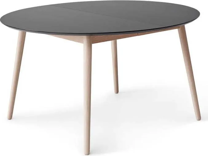 Kulatý rozkládací jídelní stůl s přídavnou deskou ø 135 cm Meza – Hammel Furniture