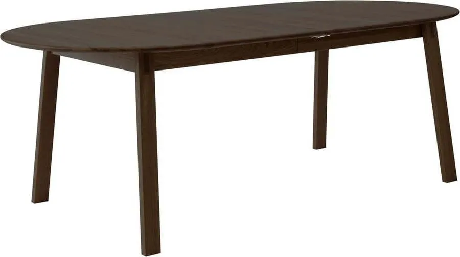 Rozkládací jídelní stůl s přídavnou deskou z dubového dřeva 100x220 cm Amalfi – Hammel Furniture