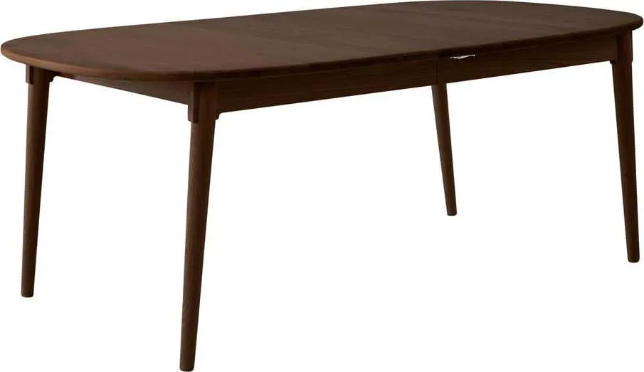 Rozkládací jídelní stůl s přídavnou deskou z dubového dřeva 106x184 cm Miro – Hammel Furniture